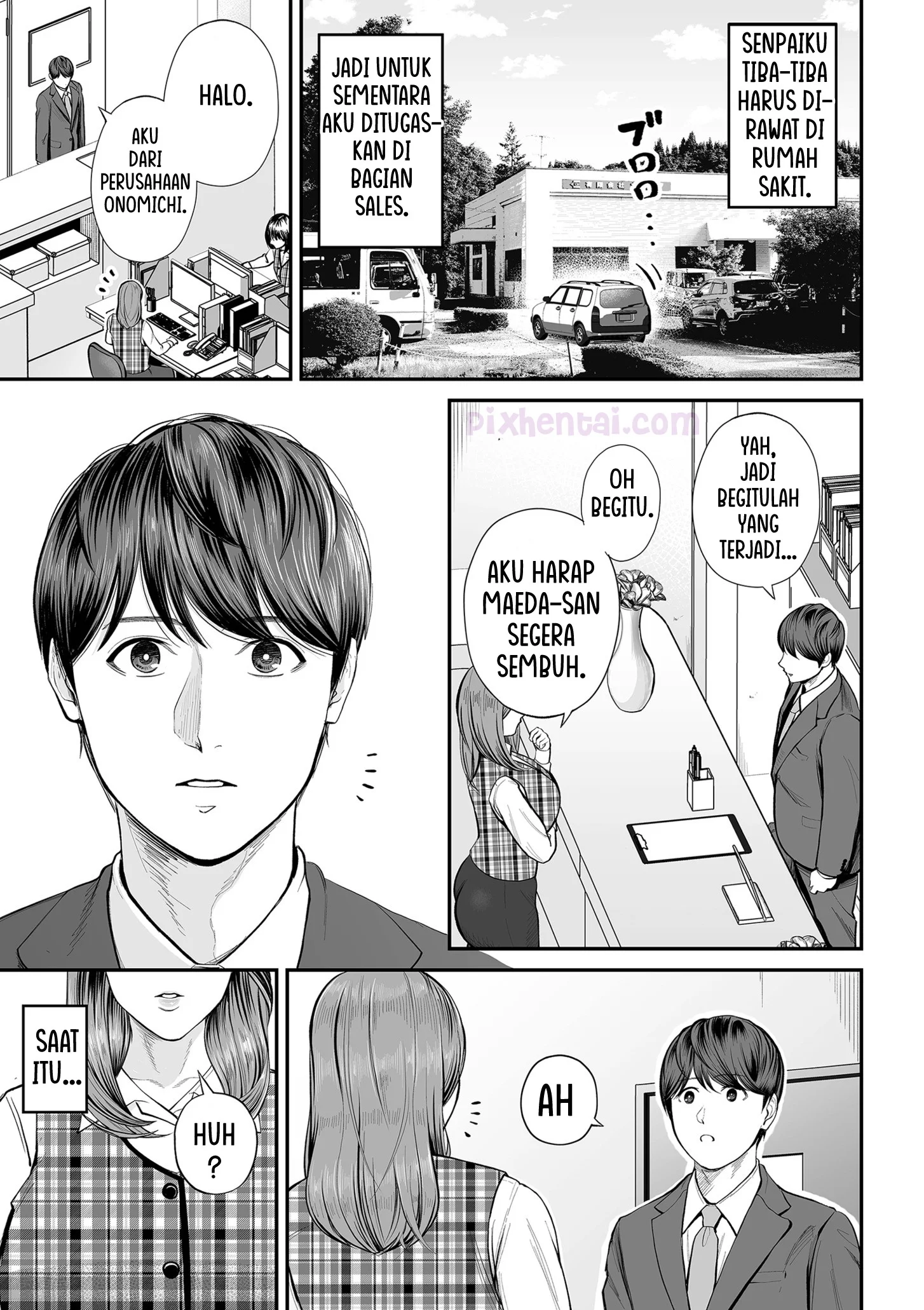 Komik hentai xxx manga sex bokep The Young Man is Delighted to Meet Beautiful Milf 1